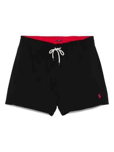 Polo Ralph Lauren Traveler Swim Shorts In Black