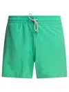Polo Ralph Lauren 5.75-inch Traveler Classic Swim Trunk Man Swim Trunks Green Size Xxl Recycled Poly In Green