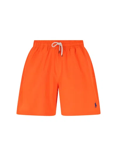 POLO RALPH LAUREN 'TRAVELER' SWIM SHORTS