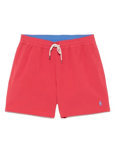 Polo Ralph Lauren 14.6 Cm Traveller Classic Swimming Trunk Clothing In Pink