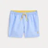 Polo Ralph Lauren Kids' Traveler Swim Trunk In Office Blue