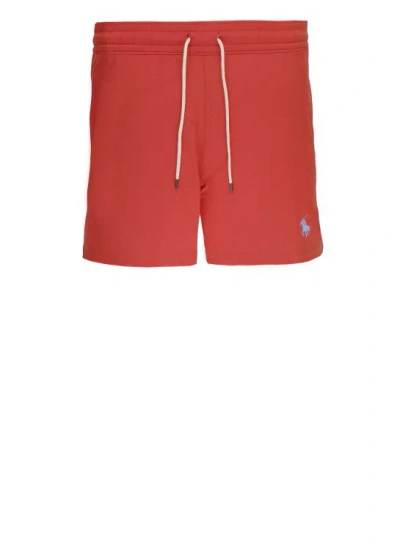 Polo Ralph Lauren Traveler Swimsuit In Red