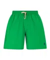 Polo Ralph Lauren 5.75-inch Traveler Classic Swim Trunk Man Swim Trunks Green Size Xxl Recycled Poly In Green