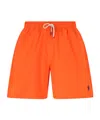 Polo Ralph Lauren 'traveler' Swim Shorts In Orange