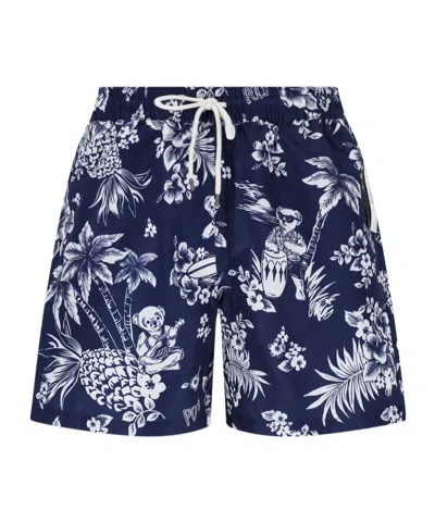POLO RALPH LAUREN POLO RALPH LAUREN TRAVELLER DRAWSTRING SWIM SHORTS
