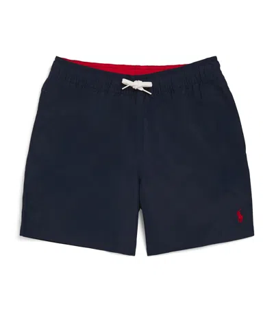 Polo Ralph Lauren Kids' Traveller Swim Shorts In Navy
