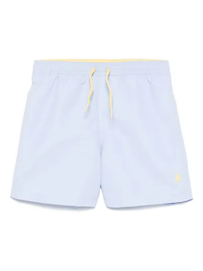 Polo Ralph Lauren Kids' Boxer Da Mare Traveler In Blue