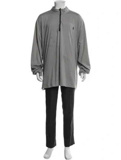 Pre-owned Polo Ralph Lauren Trench Coat In Gray