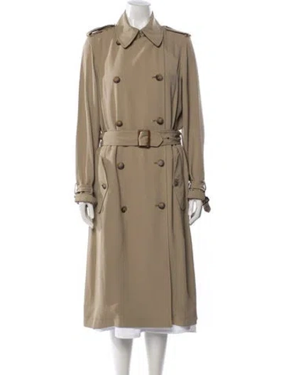 Pre-owned Polo Ralph Lauren Trench Coat W/ Tags In Neutral