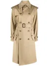 Polo Ralph Lauren Ralph Lauren Double-breasted Twill Trench Coat In Neutral