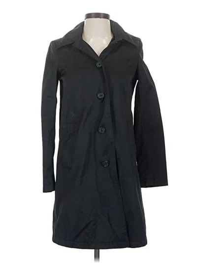 Pre-owned Polo Ralph Lauren Trenchcoat In Black