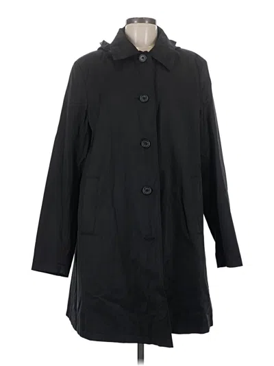 Pre-owned Polo Ralph Lauren Trenchcoat In Black