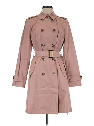 Pre-owned Polo Ralph Lauren Trenchcoat In Pink