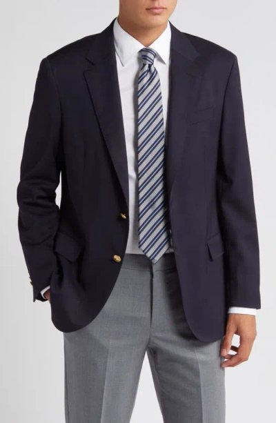 Polo Ralph Lauren Wool Sport Coat In Navy