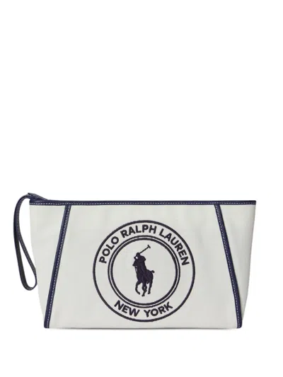 Polo Ralph Lauren Trim Pouch In White