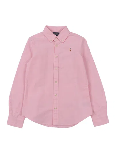 Polo Ralph Lauren Trinetteox-shirts-button Front Shirt In Pink
