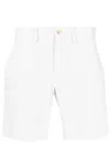 Polo Ralph Lauren Flat Short With Pockets And Loops In White