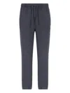 Polo Ralph Lauren Pony Embroidered Drawstring Track Pants In Gray