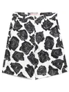 Marni Printed Shorts With Pockets And Belt Loops