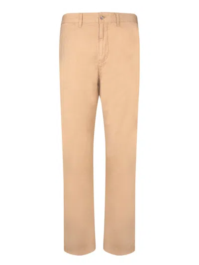 Polo Ralph Lauren Belt-loop Casual Pants In Beige