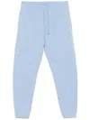 Polo Ralph Lauren Loopback Terry Sweatpant Man Pants Azure Size L Cotton In Blue