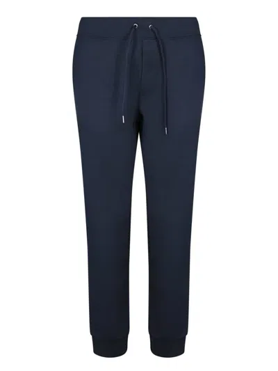 Polo Ralph Lauren Blue Double Knit Jogger Trousers