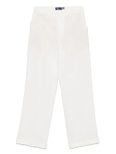 Polo Ralph Lauren Trousers In Linen