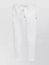 Polo Ralph Lauren Trousers With Drawstring Waist And Elastic Cuffs In White