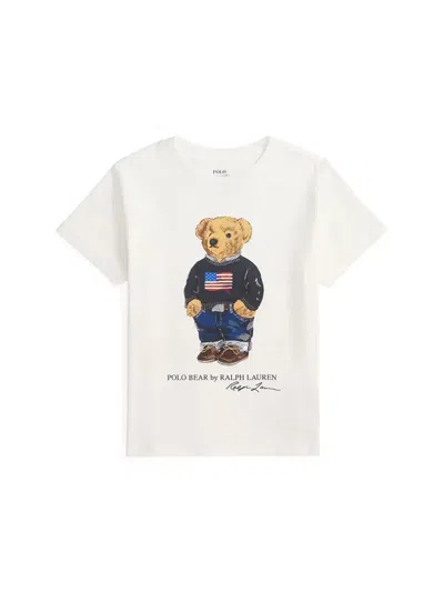 Polo Ralph Lauren T-shirt "bear" In White