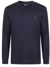 Polo Ralph Lauren Classic Fit Jersey Long-sleeve T-shirt In Blue
