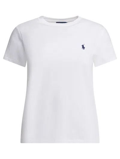 Polo Ralph Lauren Tshirt Con Logo In White