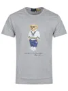 Polo Ralph Lauren Short Sleeved T-shirt In Grey
