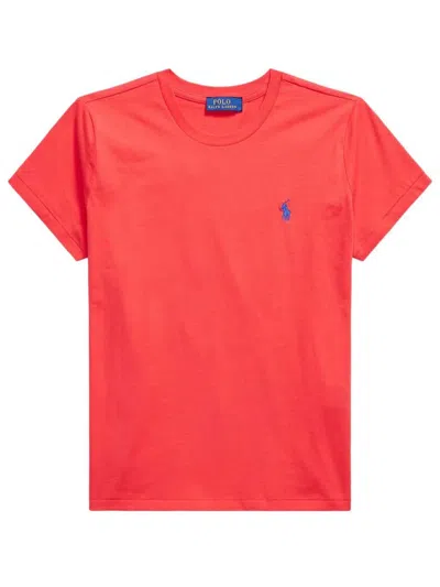 Polo Ralph Lauren Classic Fit Cotton Jersey T-shirt In Red