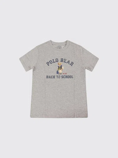 Polo Ralph Lauren T-shirt Kids Color Grey In Gray
