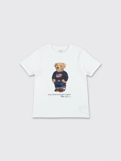 Polo Ralph Lauren T-shirt Kids Color White