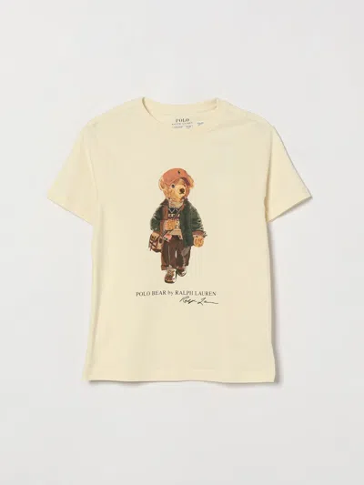 Polo Ralph Lauren T-shirt Kids In Natural