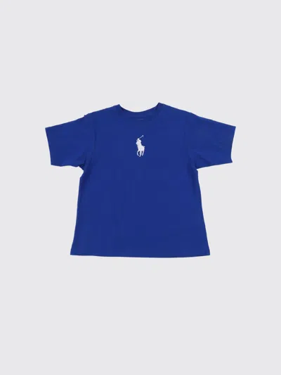 Polo Ralph Lauren T-shirt  Kids Color Multicolor In Blue