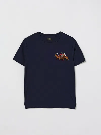 Polo Ralph Lauren T-shirt Kids  In Blue