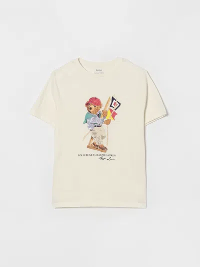 Polo Ralph Lauren T-shirt Kids  In Brown
