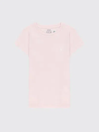 Polo Ralph Lauren T-shirt Kids  In Pink