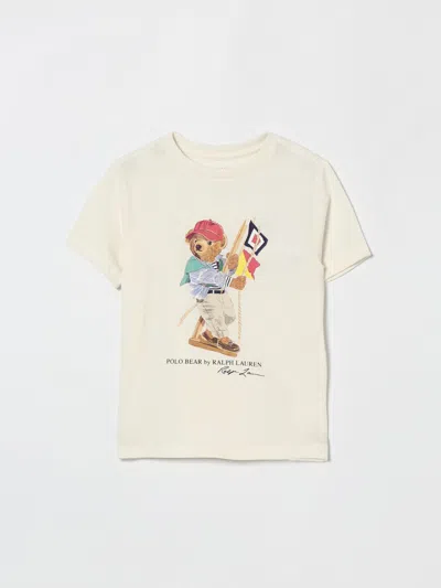 Polo Ralph Lauren T-shirt Kids  In White