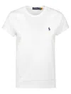 Polo Ralph Lauren Cotton Jersey Crewneck T-shirt In White