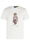 Polo Ralph Lauren T-shirt Custom Slim-fit Polo Bear T-shirt In White