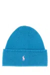 Polo Ralph Lauren Polo Pony-embroidered Beanie Hat In Blue