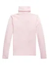 Polo Ralph Lauren Roll Neck Long-sleeve T-shirt In Pink