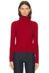 Polo Ralph Lauren Turtleneck Sweater In Red