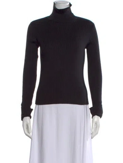 Pre-owned Polo Ralph Lauren Turtleneck Sweater In Black