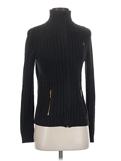 Pre-owned Polo Ralph Lauren Turtleneck Sweater In Black