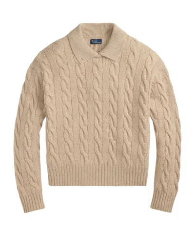 Polo Ralph Lauren Turtleneck Sweater In Brown