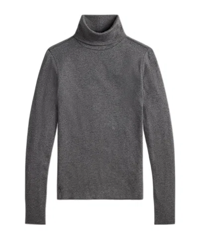 Polo Ralph Lauren Turtleneck Sweater In Gray